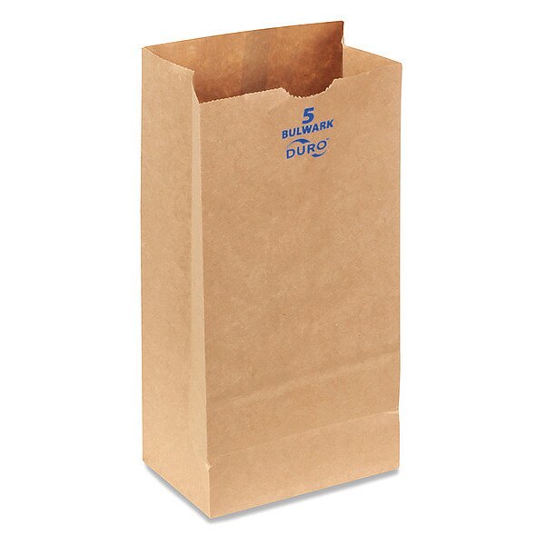 Grocery Bag, Brn, 10-5/16