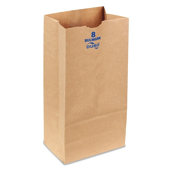 Grocery Bag, Brn, 12-7/16