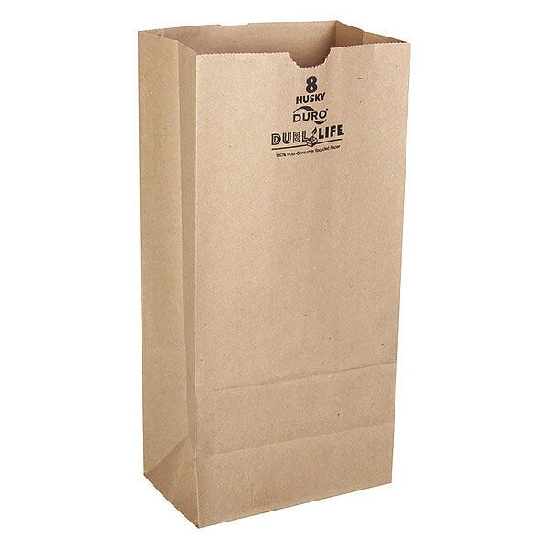 Grocery Bag, Brn, 12-7/16