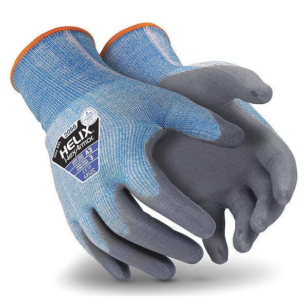 Cut Resistant Coated Gloves, A3 Cut Level, Foam Nitrile, XS, 1 PR