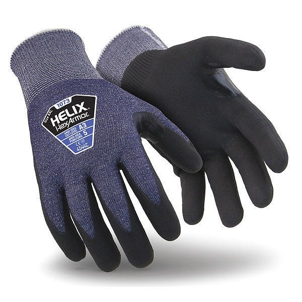 Cut Resistant Coated Gloves, A3 Cut Level, Nitrile, XS, 1 PR