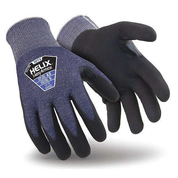 Cut Resistant Coated Gloves, A3 Cut Level, Nitrile, 2XL, 1 PR
