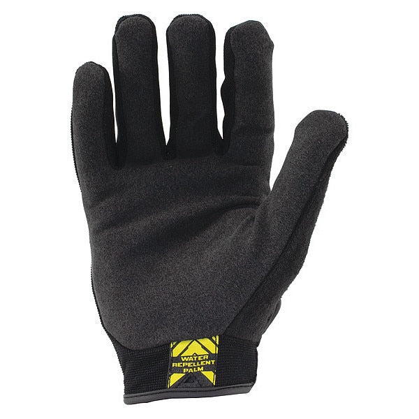Mechanics Touchscreen Gloves, S, Black/Silver, Single Layer, Polyester