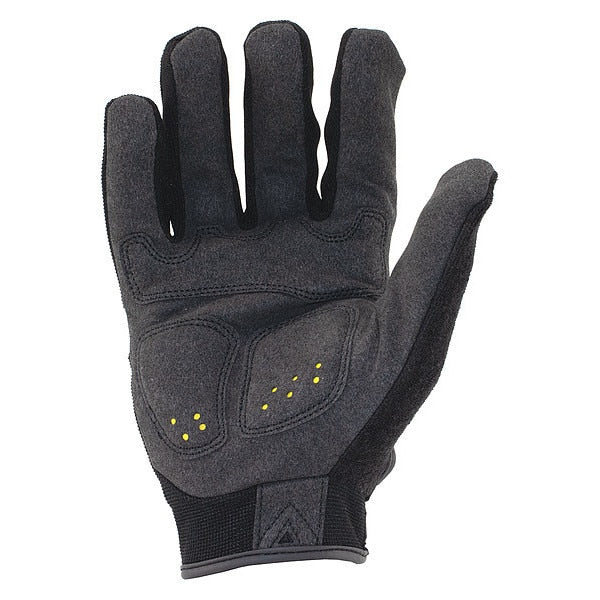 Mechanics Touchscreen Gloves, 2XL, Black/Silver, Reinforced, Polyester