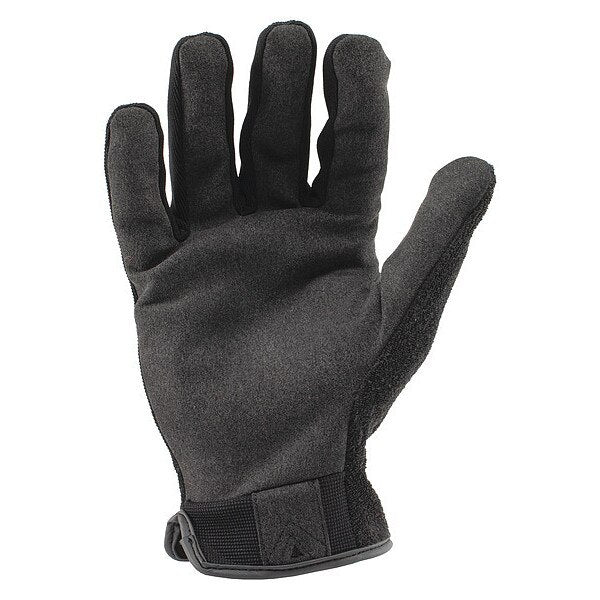 Mechanics Touchscreen Gloves, XL, Black/Silver, Single Layer, Polyester