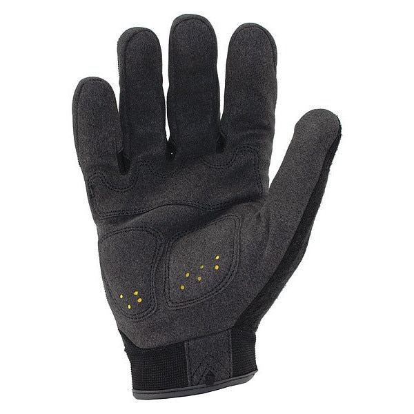 Impact Resistant Gloves, Size XL, Black, PR