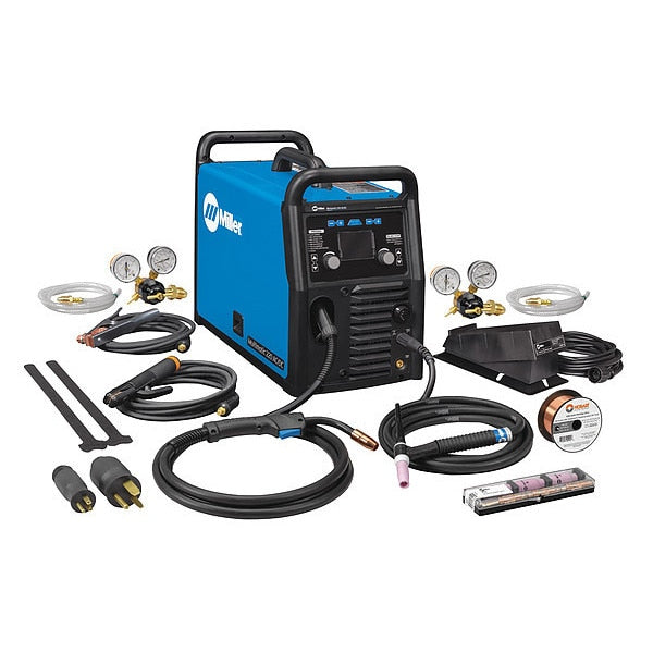 Multiprocess Welder, Multimatic(R) 220 AC/DC, Phase 1 , 120/240V AC , AC/DC TIG, MIG, Stick