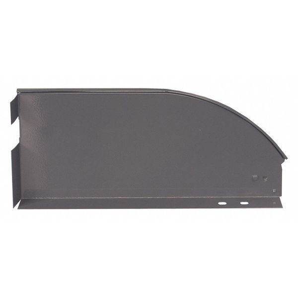 Steel Rotary Bin Divider, Gray, 6 5/8 in H