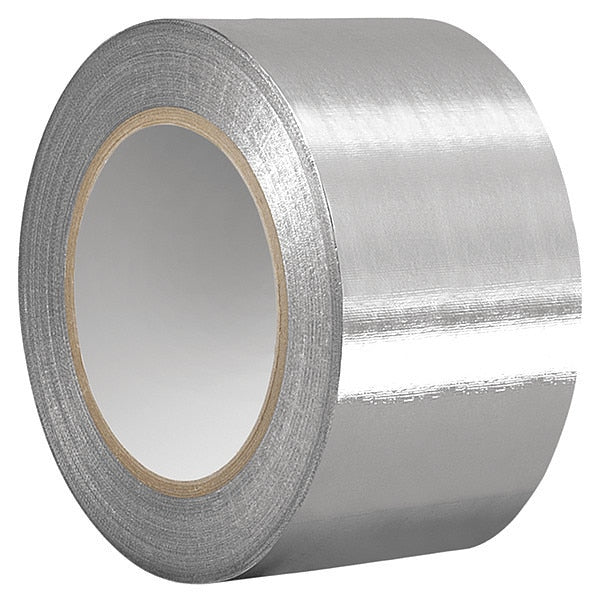 Foil Tape, 55m L, 72mm W, Acrylic Adhesive
