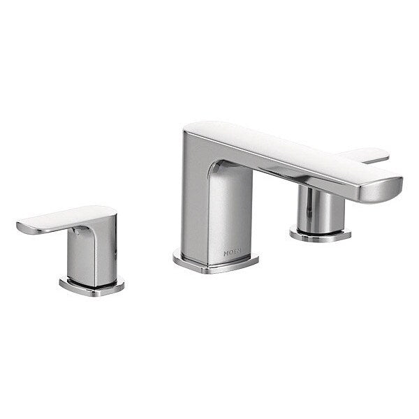 Tub Spout, Silver, 9-1/2