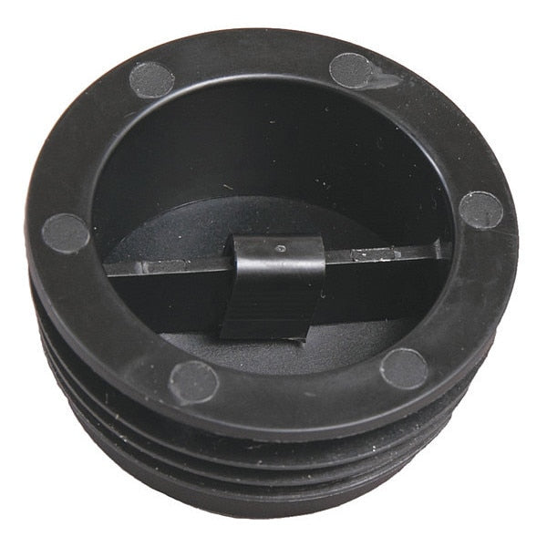 Drain Seal, Black, Polypropylene, 2