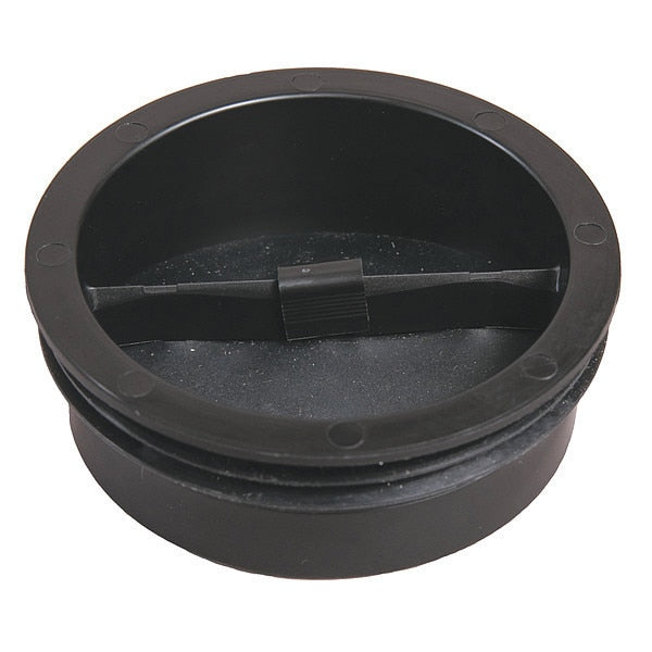 Drain Seal, Black, Polypropylene, 1-3/8