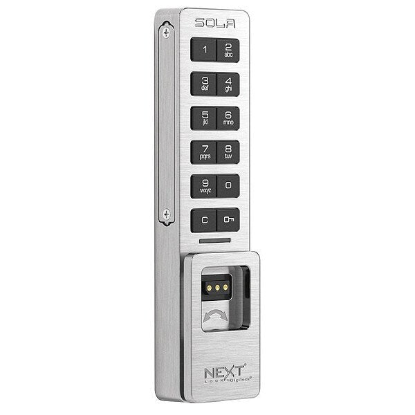 Electronic Keyless Lock, Knob, Zinc, Sola 3