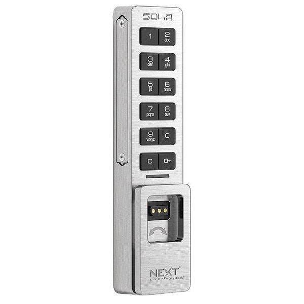 Electronic Keyless Lock, Knob, Zinc, Sola 3