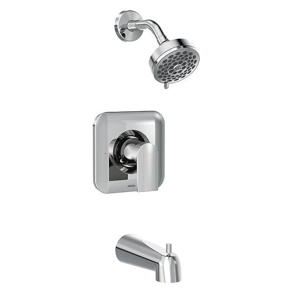Tub and Shower Trim Kit, Metal, Plastic