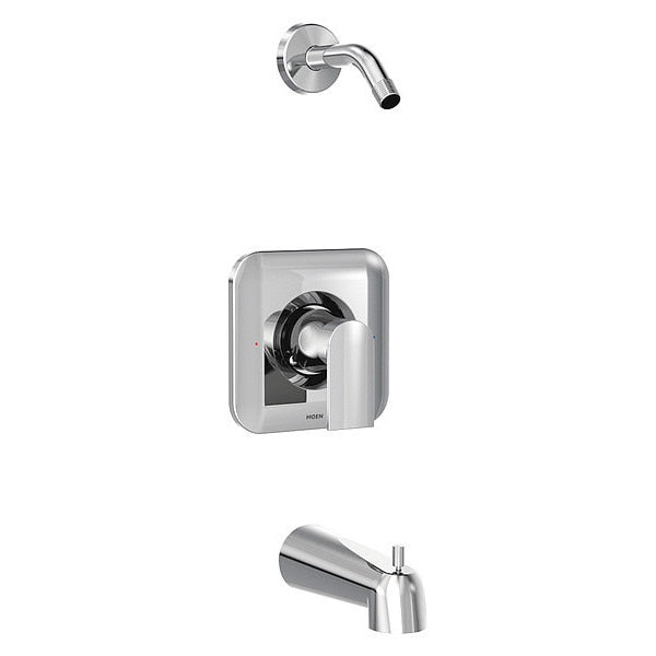 Tub and Shower Trim Kit, Metal, Plastic