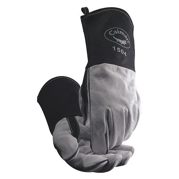 MIG/Stick Welding Gloves, Cowhide Palm, L, PR