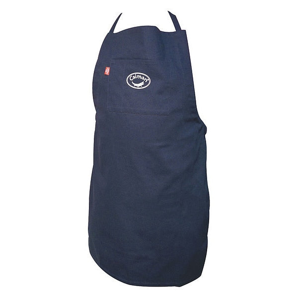 Flame-Resistant Apron, Cotton, Navy, 36