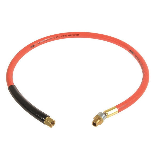 Snubber Hose, 300 psi, 2 ft L, Flexible TPE