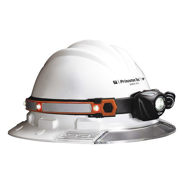 Headlamp, 165 lm, Black, Industrial, Plastic