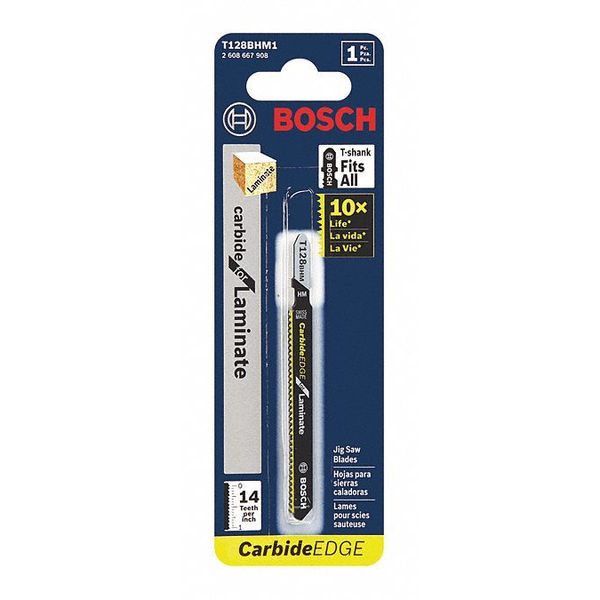Jig Saw Blade Set, Carbide, T Shank, PK3