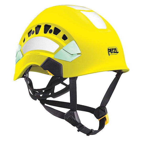 Front Brim Hard Hat, Type 1, Class C, Ratchet (6-Point), Hi-Vis Yellow