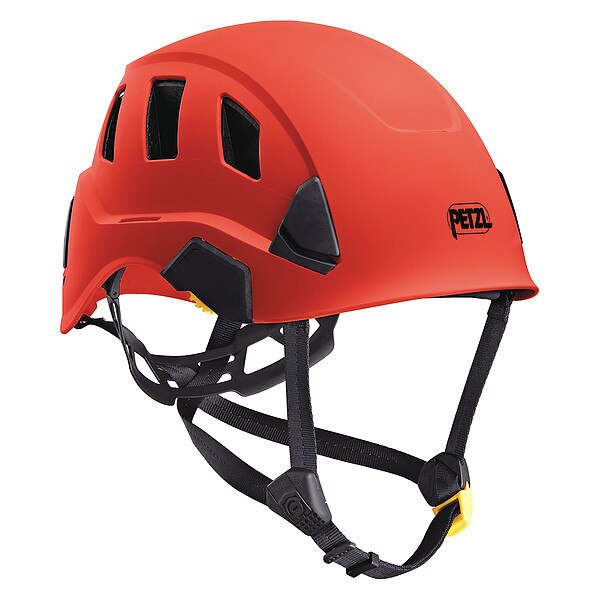 Front Brim Hard Hat, Type 1, Class C, Ratchet (6-Point), Red