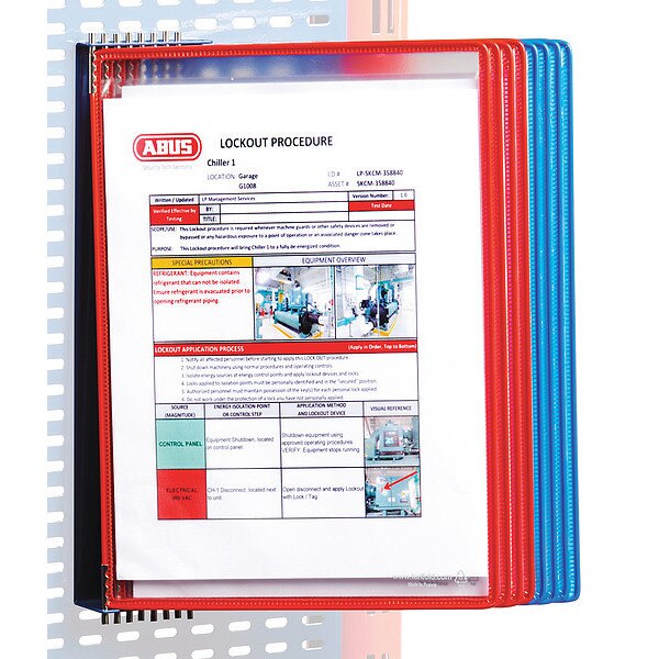 Lockout/Tagout Document Holder