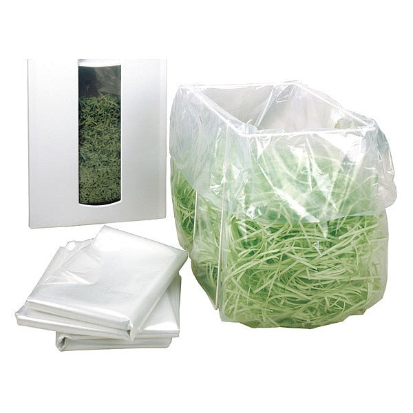 Shredder Bags, 11 gal., Plastic, PK100