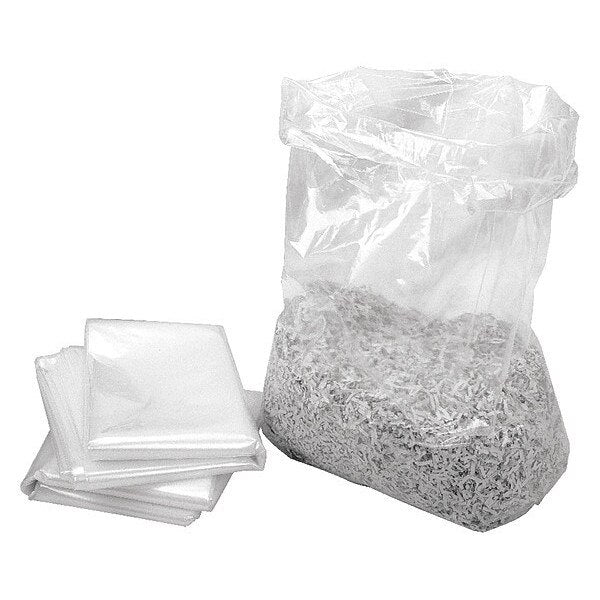 Shredder Bags, 96 gal., Plastic, PK50