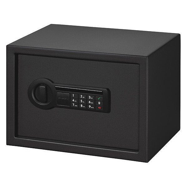 Security Safe, 0.99 cu ft, 22 lb, Electronic Lock
