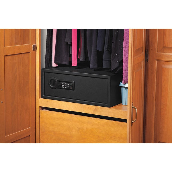 Security Safe, 1.73 cu ft, 32 lb, Electronic Lock