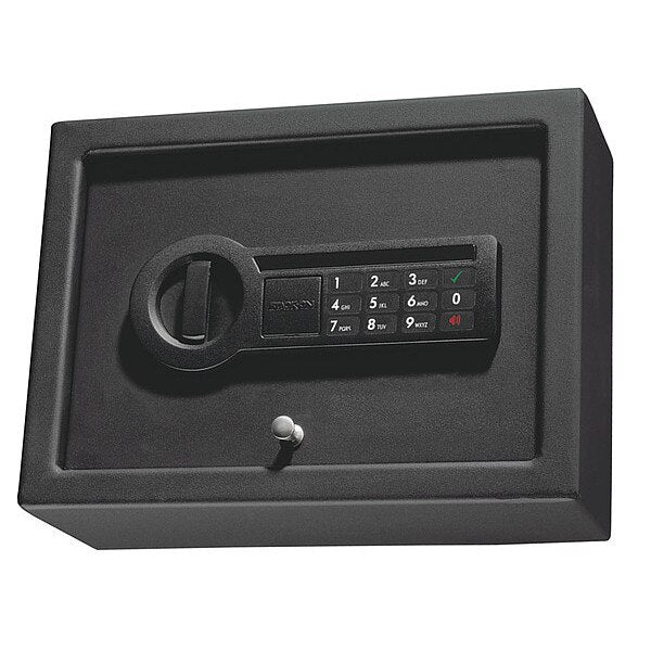 Security Safe, 0.4 cu ft, 13.5 lb, Electronic Lock