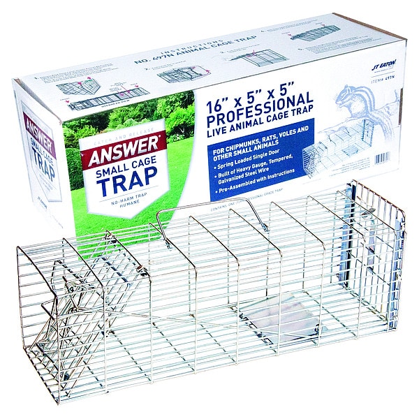 Live Animal Trap, 16 In. L, 5 In. W