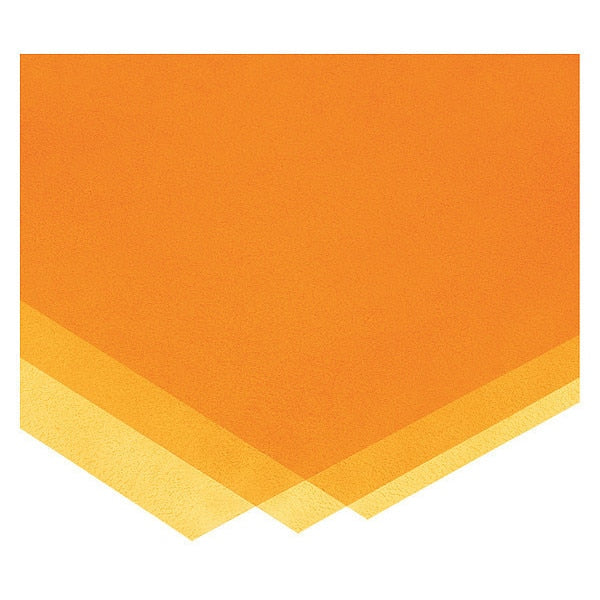 Amber Polyimide Film Stock 2 ft. L x 24