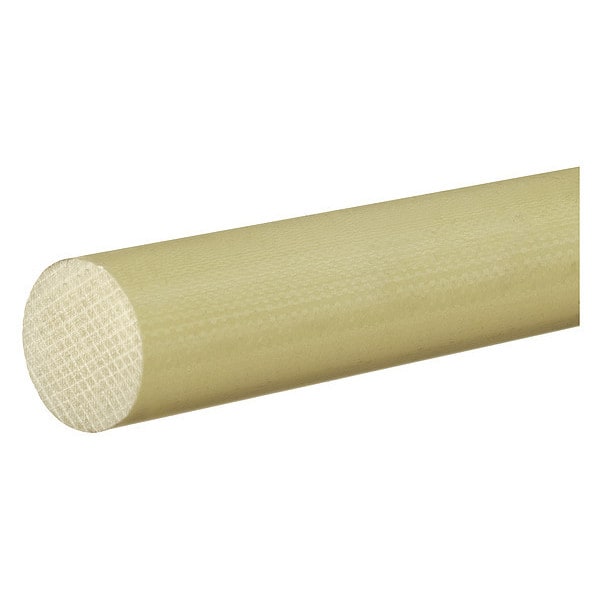 Green Garolite G10-FR4 Rod Stock 3 ft. L, 1