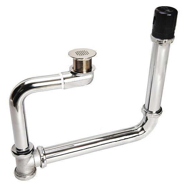 Drain Assembly, 2 1/4 in Dia, Brass