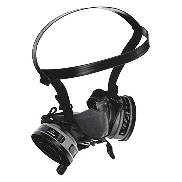 Half Mask Respirator Kit, L, Black, Series: 5500