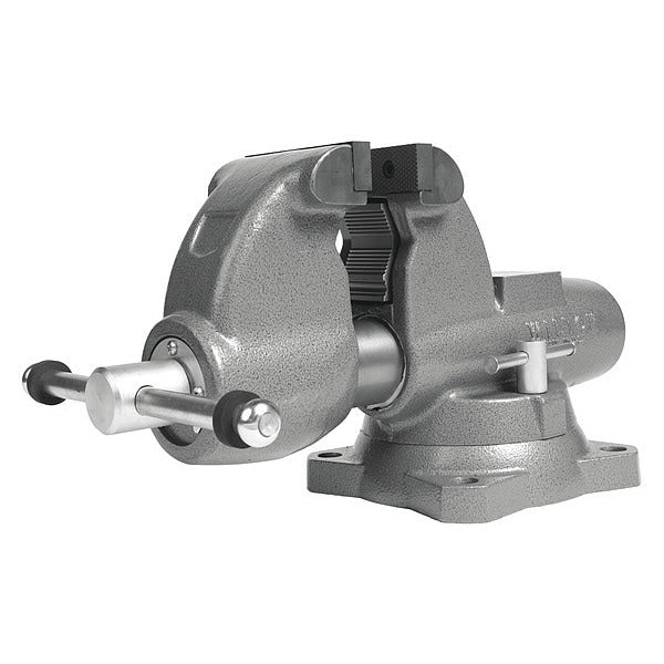 Combination Vise, Serrated Jaw, 11 1/8