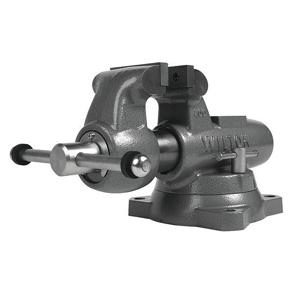 Machinist's Vise, Serrated Jaw, 9 13/16