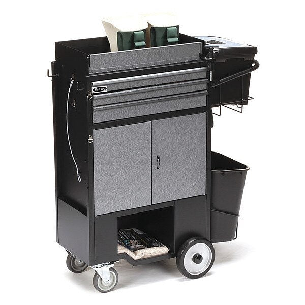 Black, Light Duty, Tool Utility Cart