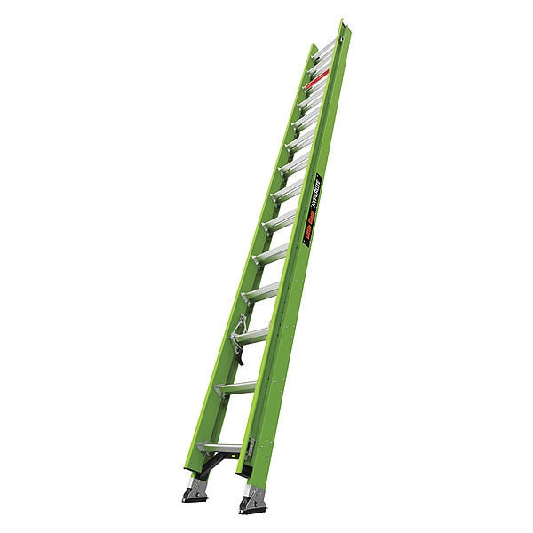 Fiberglass Extension Ladder, 300 lb Load Capacity