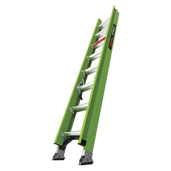 Fiberglass Extension Ladder, 300 lb Load Capacity