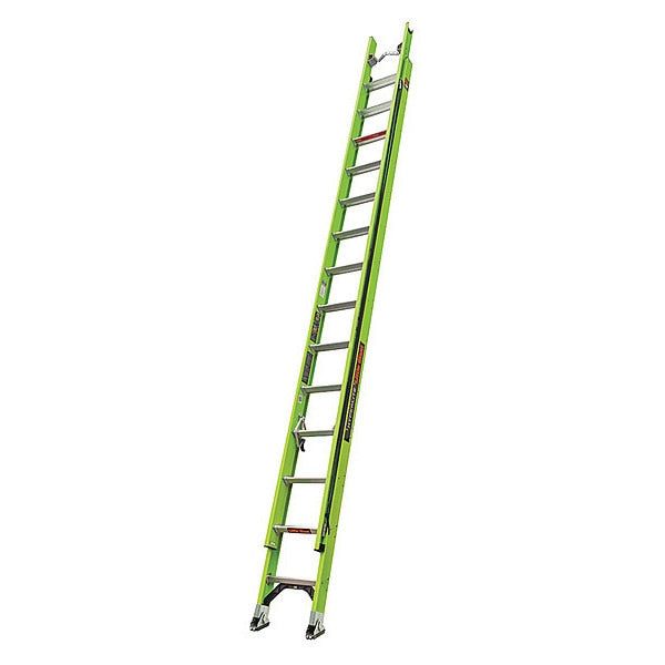 Fiberglass Extension Ladder, 300 lb Load Capacity