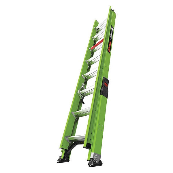 Fiberglass Extension Ladder, 300 lb Load Capacity