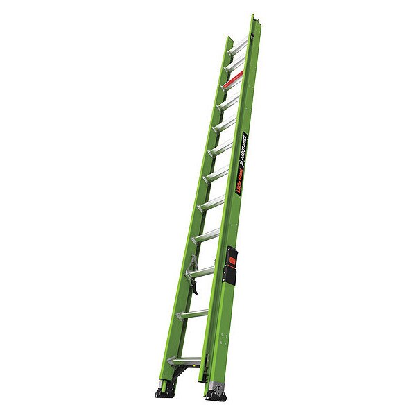 Fiberglass Extension Ladder, 300 lb Load Capacity