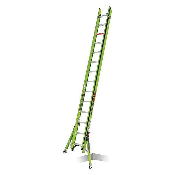 Fiberglass Extension Ladder, 300 lb Load Capacity
