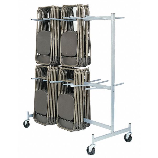 Folding Chair Cart, 800 lb. Load Capacity, Holds 72 Chairs