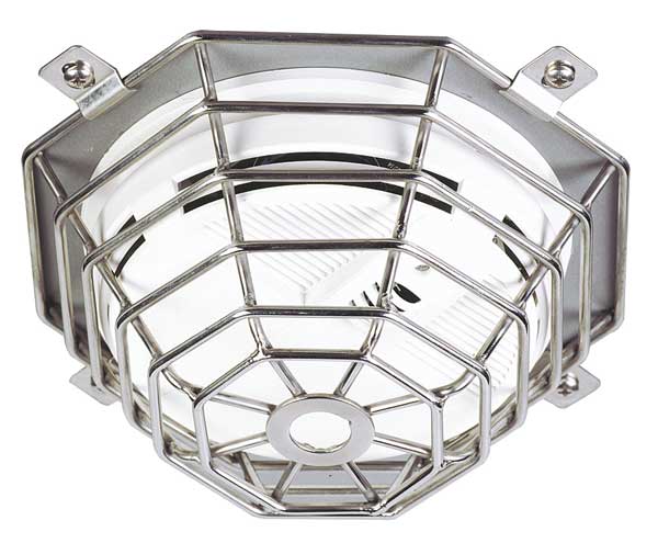Smoke Detector Guard, SS Wire, Flush