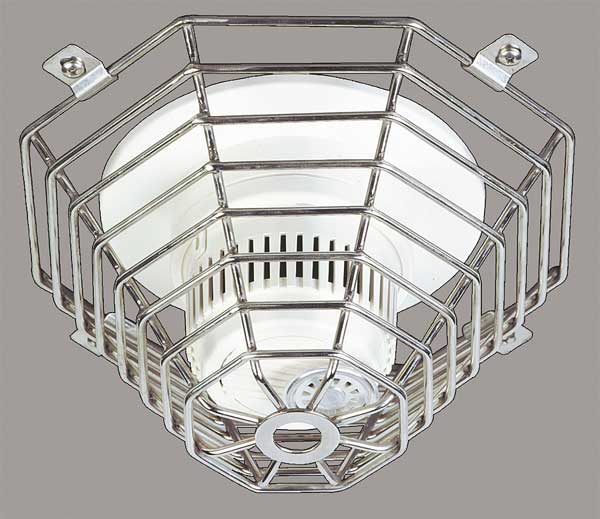 Smoke Detector Guard, SS Wire, Flush